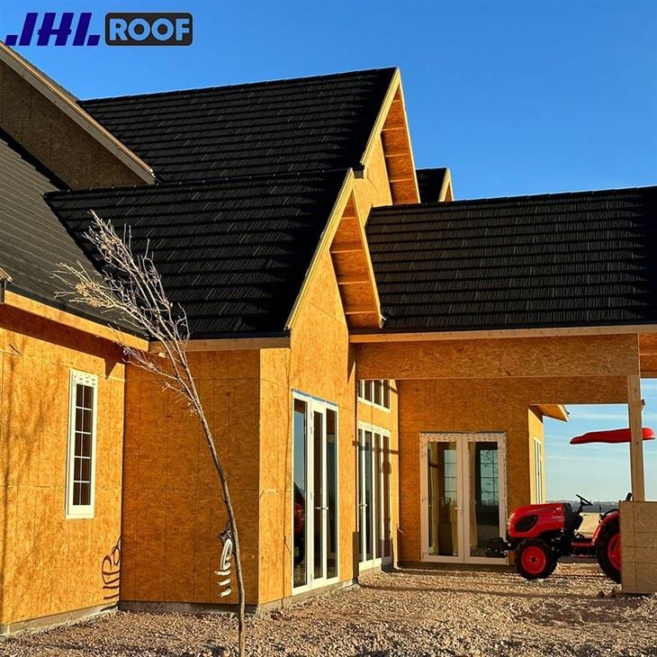Galvanized Stone Coated Roofing Sheet Metal Roof